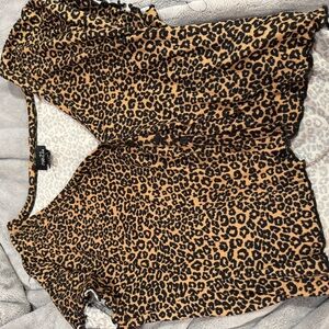 Rue21 Animal Print Top